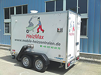 HeizMax mobile Heizzentrale von H+R Anlagenbau
